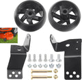 525509501 532181040 Mower Deck Gauge Wheel with Bracket Kit, 42" Deck Gauge Wheel Bracket Kit for Husqvarna AYP Poulan Tractors & Lawn Mowers GWN42B YTH18542 YTH22V42 YTH2042 YTH 22V42