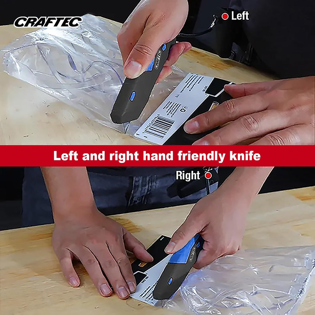 Retractable Utility Knife Box Cutter with Holster & Lanyard - The Ultimate Tool for Precise Cuts, 3 Blade Settings