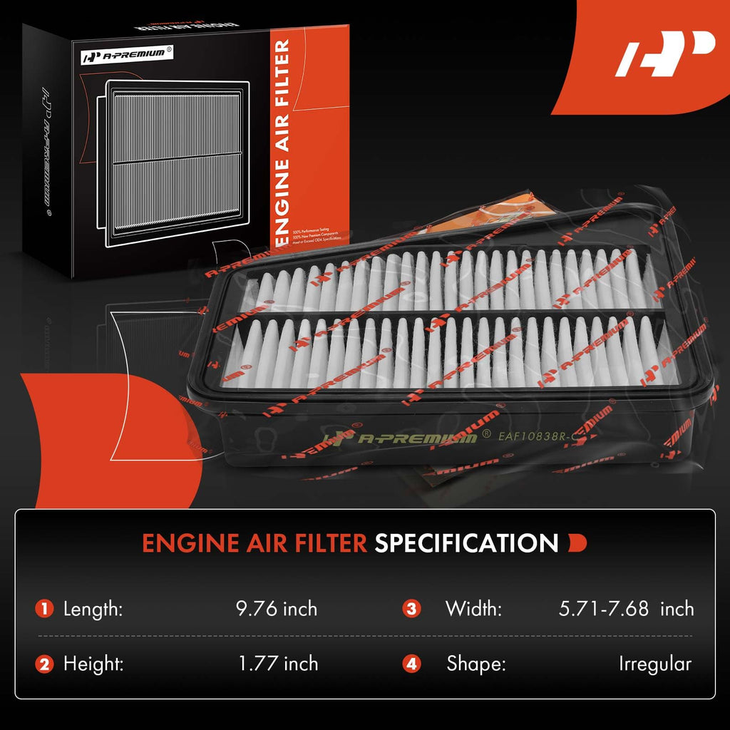 A-Premium Engine Air Filter Compatible with Kia & Genesis