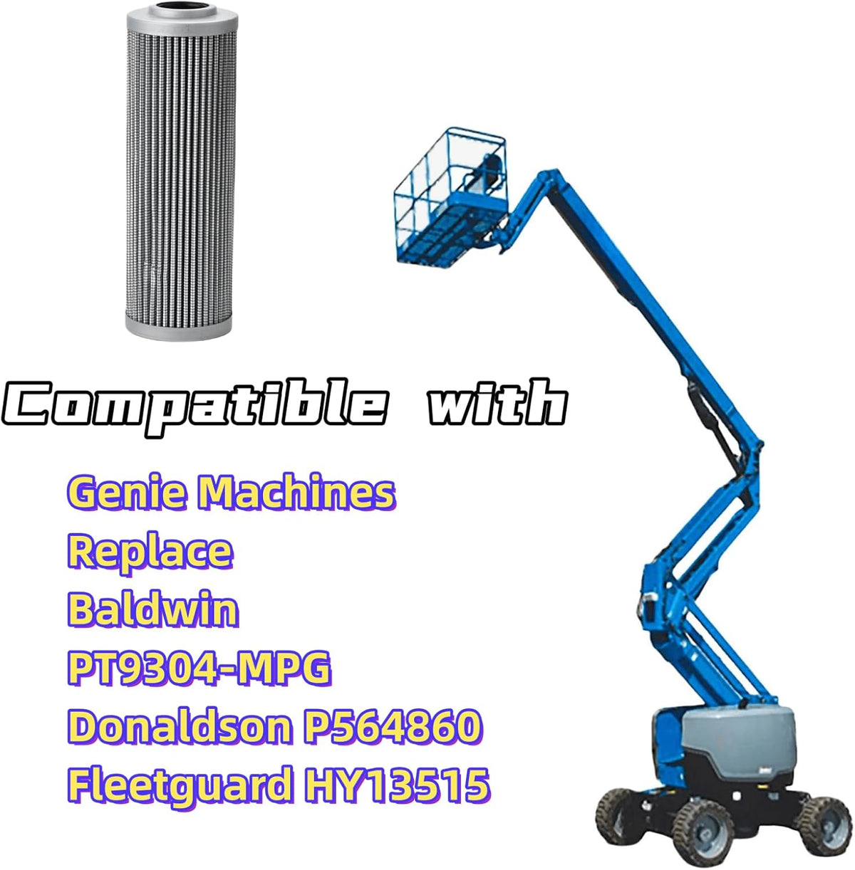 60857GT 60857 Hydraulic Oil Filter