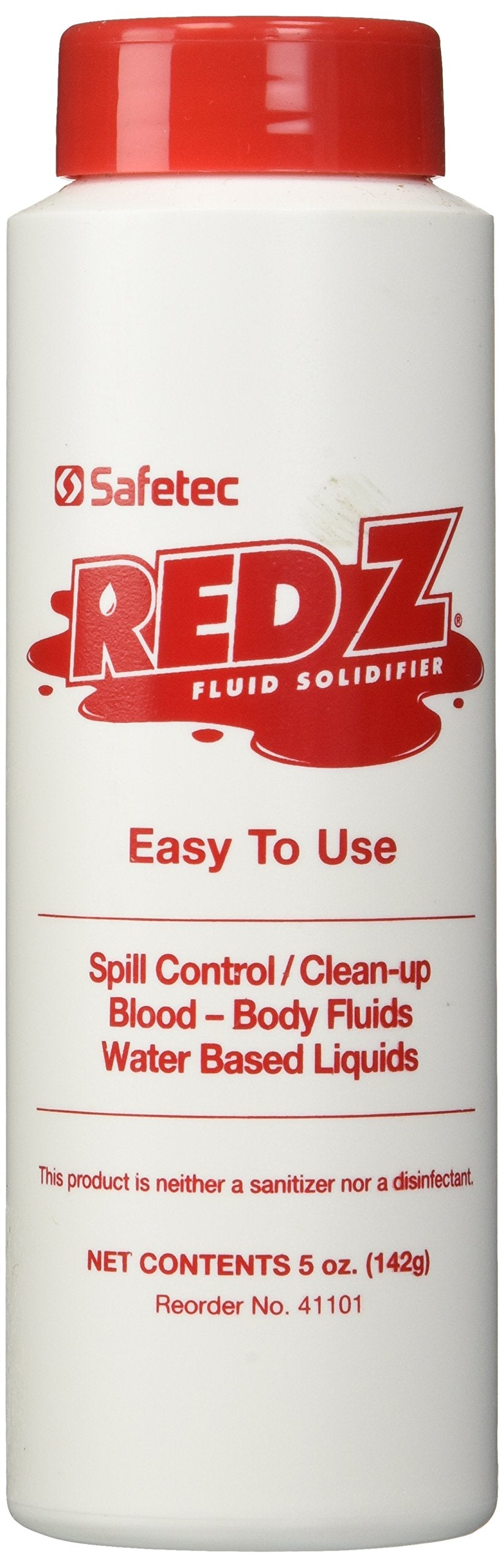 Red Z Spill Control Solidifier 5oz. Shaker Top Bottle