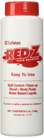 Red Z Spill Control Solidifier 5oz. Shaker Top Bottle