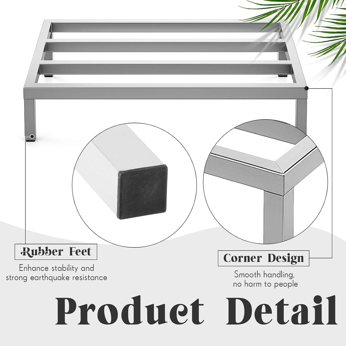 2 Pack Dunnage Rack 36" Long x 20" Wide, 7.9" Height