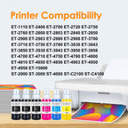 Replacement for Epson 522 Ink Refill Bottles High Capacity