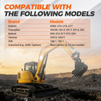 25mm Pin Quick Change Hitch for 0.8-1.8 Ton Mini Excavator