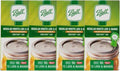 Mason Jar Lids with Bands, Regular Mouth, 12 CT (Pack of 4)
