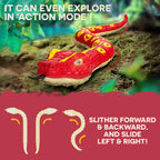 RC Snake: Red Python, Remote Control Reptile, Animals