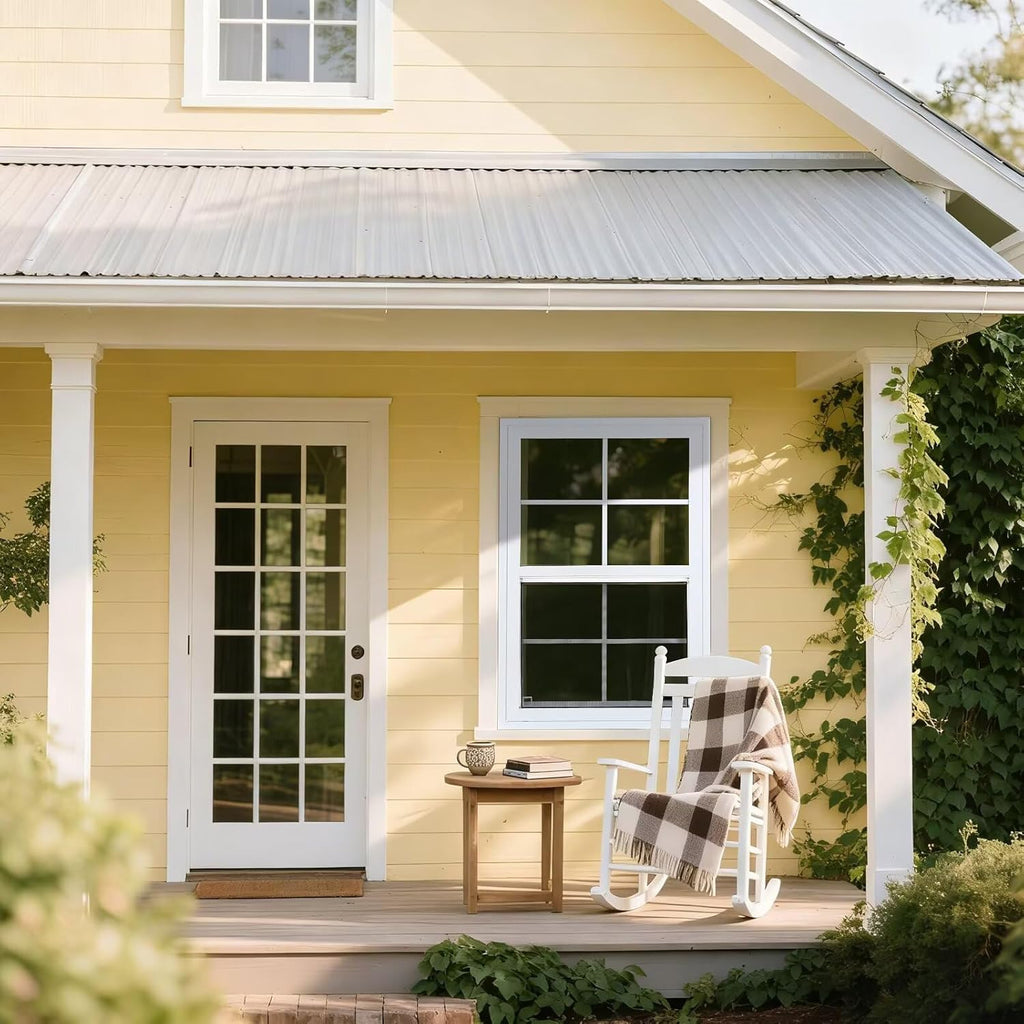 24" x 36" Vinyl Single Hung Window, White