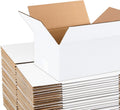 White Medium Shipping Boxes 12x10x6, 25-Pack