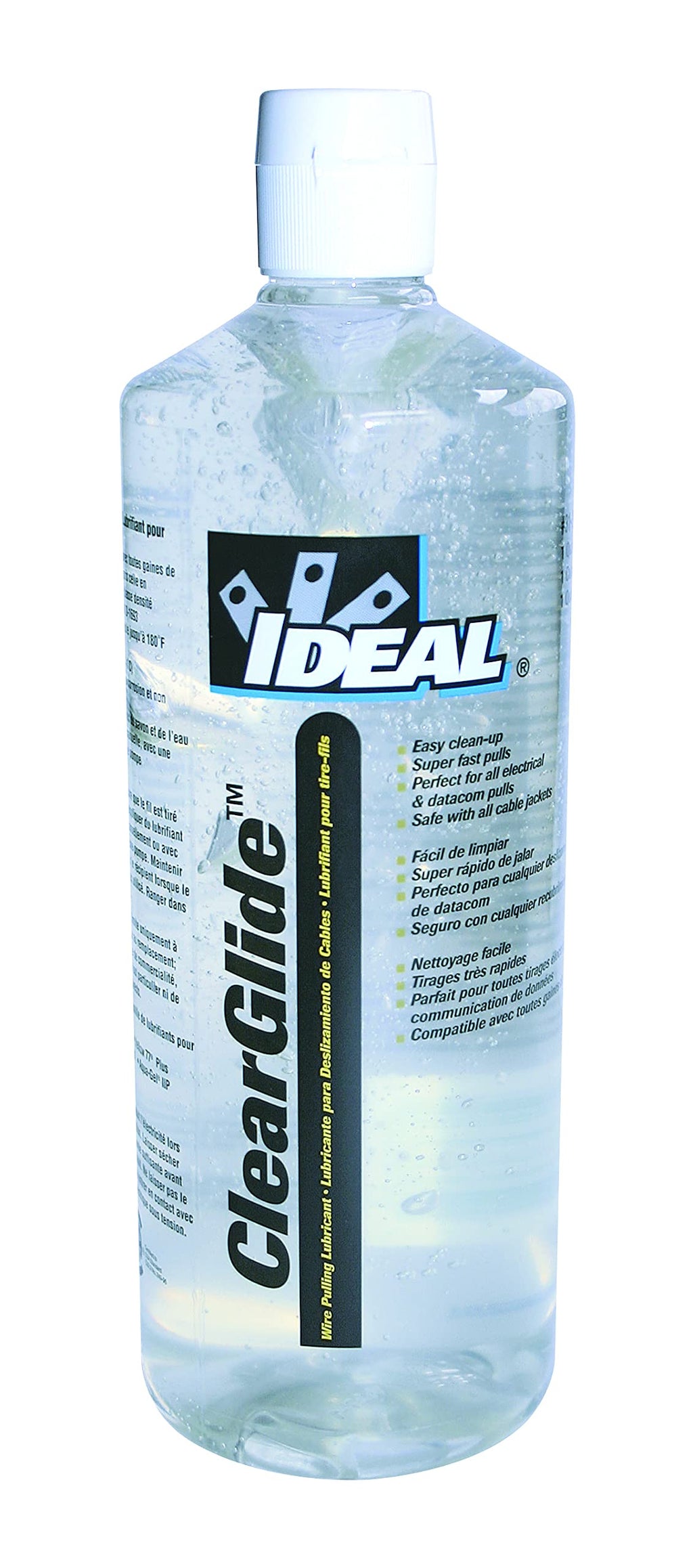 Ideal Electrical Clearglide Pulling Lubricant, 31-388, 1-Qt.