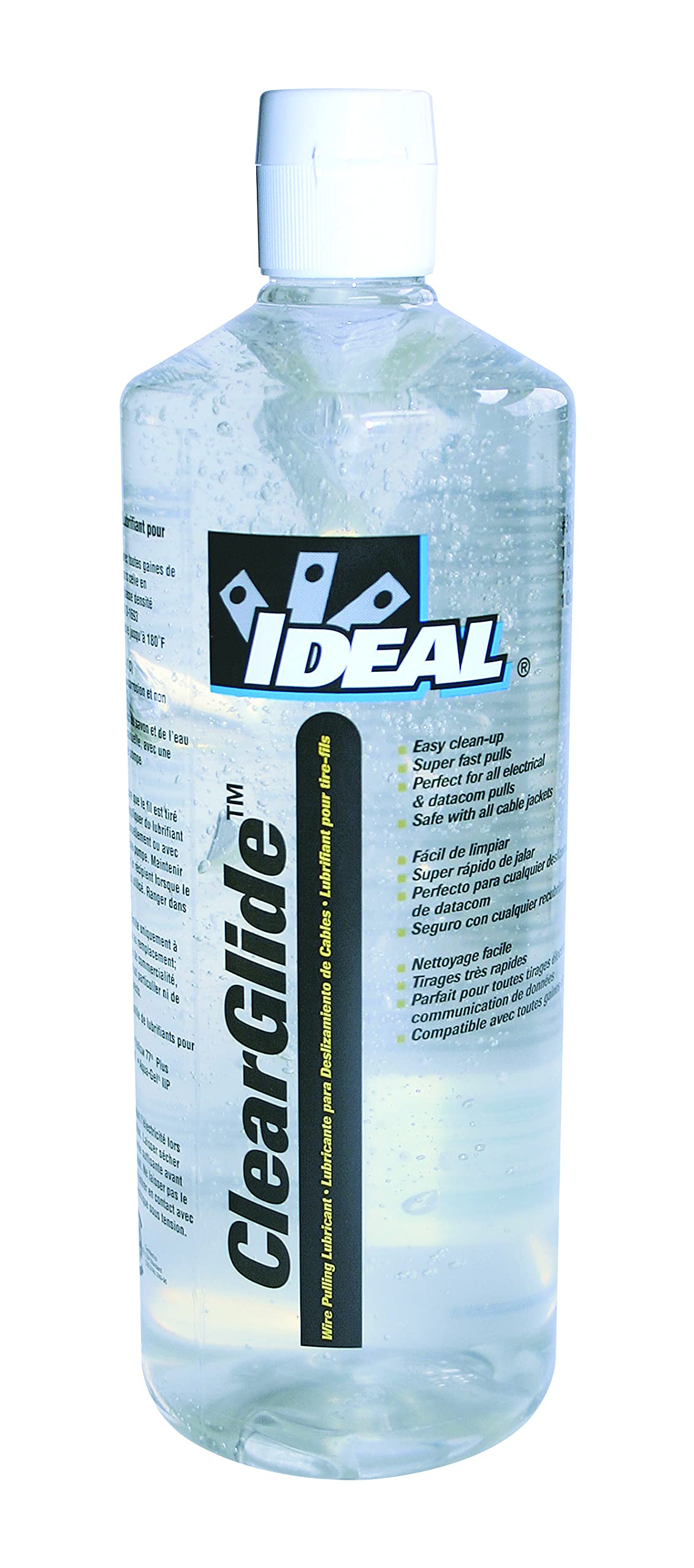 Ideal Electrical Clearglide Pulling Lubricant, 31-388, 1-Qt.