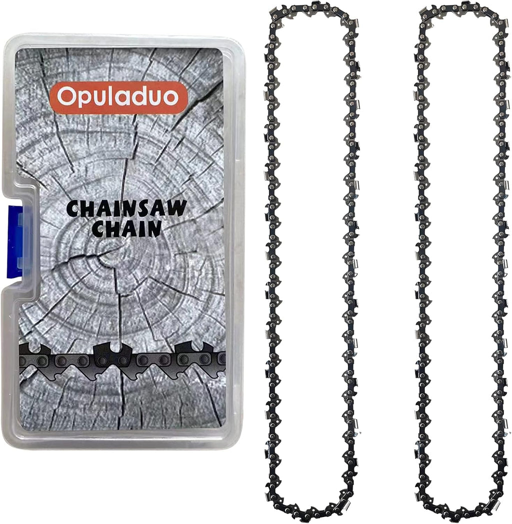 2PC 16 Inch Chainsaw Chain for Husqvarna 135, 240, 120 Mark II Chainsaw | Opuladuo 16 Inch Replacement Chain for WEN