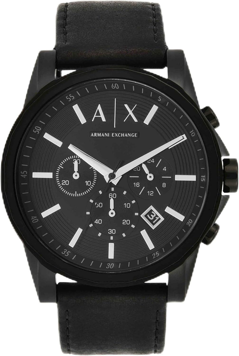 A|X Stainless Steel Chronograph Watch for Men