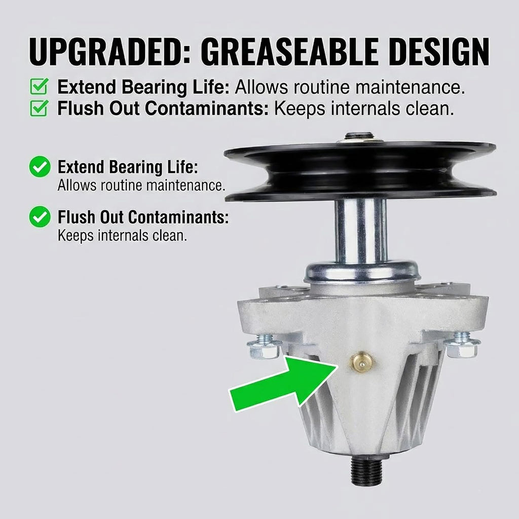 618P09236 Mower Deck Spindle Assembly Mandrel for Cub Cadet XT1-GT54 ZT1-54 ZT2-54 (54" Deck) - Replaces 618-09236