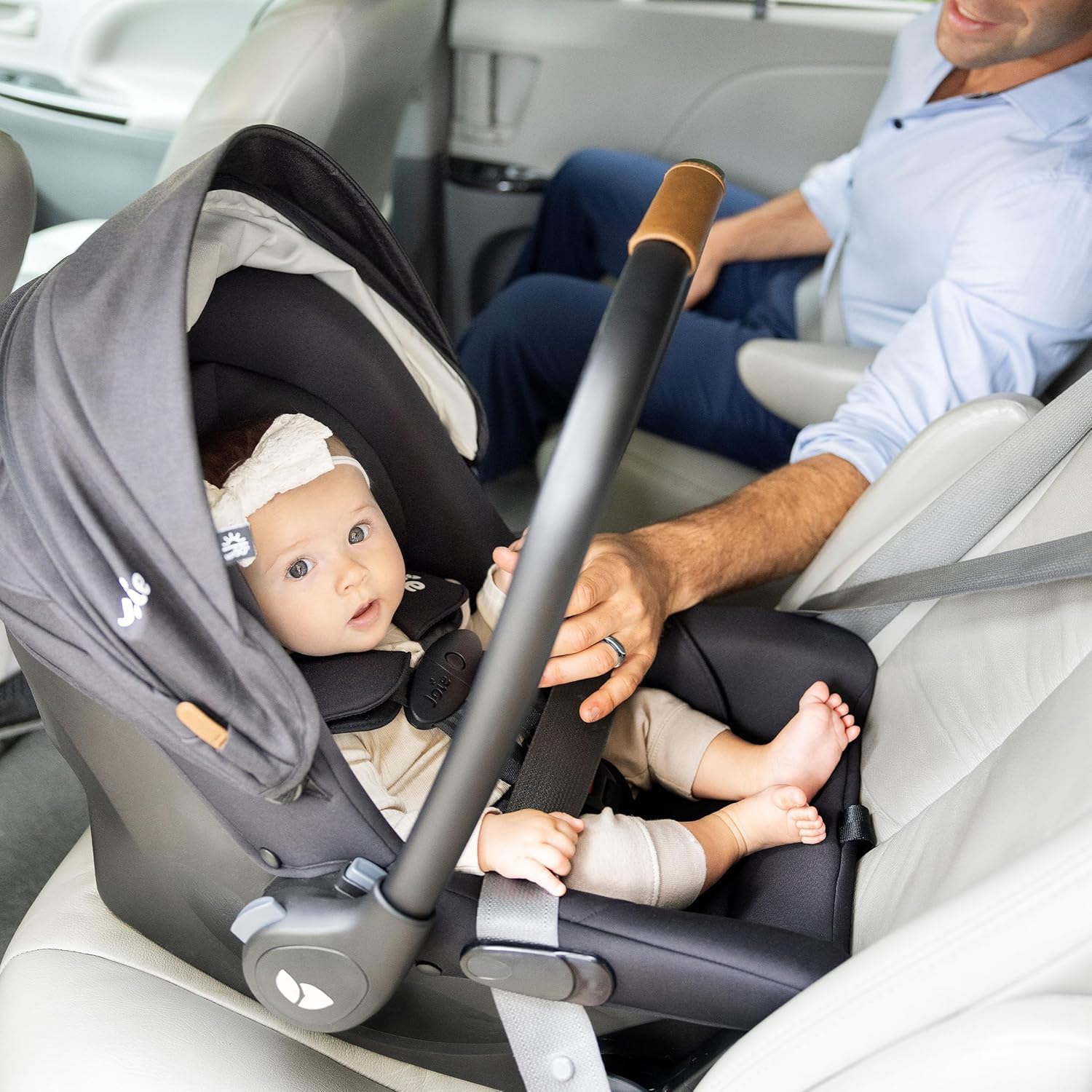 Baby, Mint Latch Baseless Infant Car Seat – Lightweight, Built-in Rigid Lower Anchor Attachments and Side-Impact