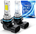 H10/9140/9145 LED Fog Light Bulbs,100% Successful Installation,10000LM 600% Brightness 6000K LED Bulbs, 9040 9045 Fog