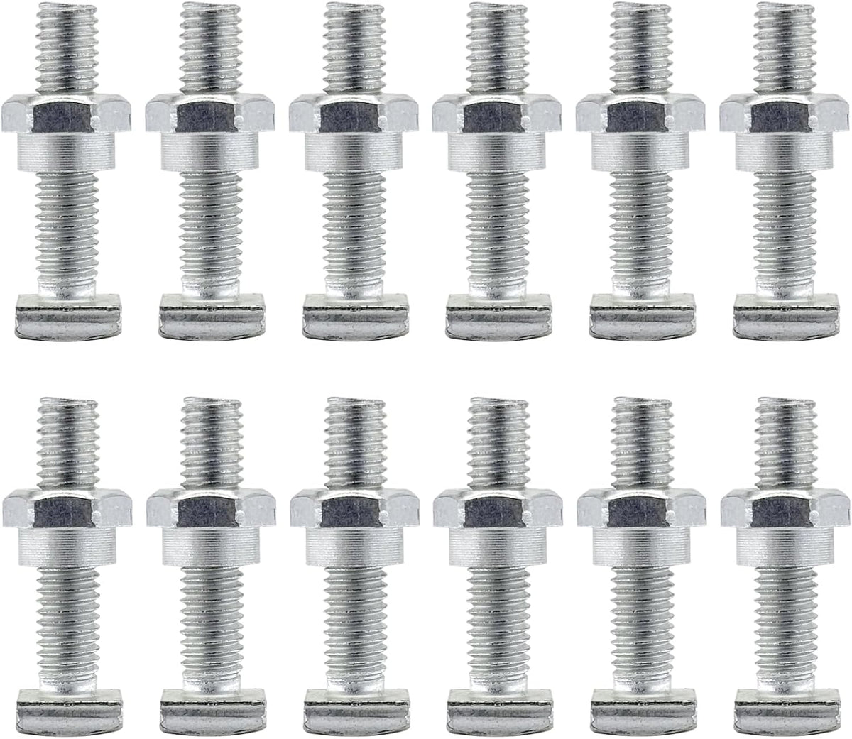 Ampper Replacement Battery Terminal Bolt & Shoulder Nut Set M8 x 35 mm
