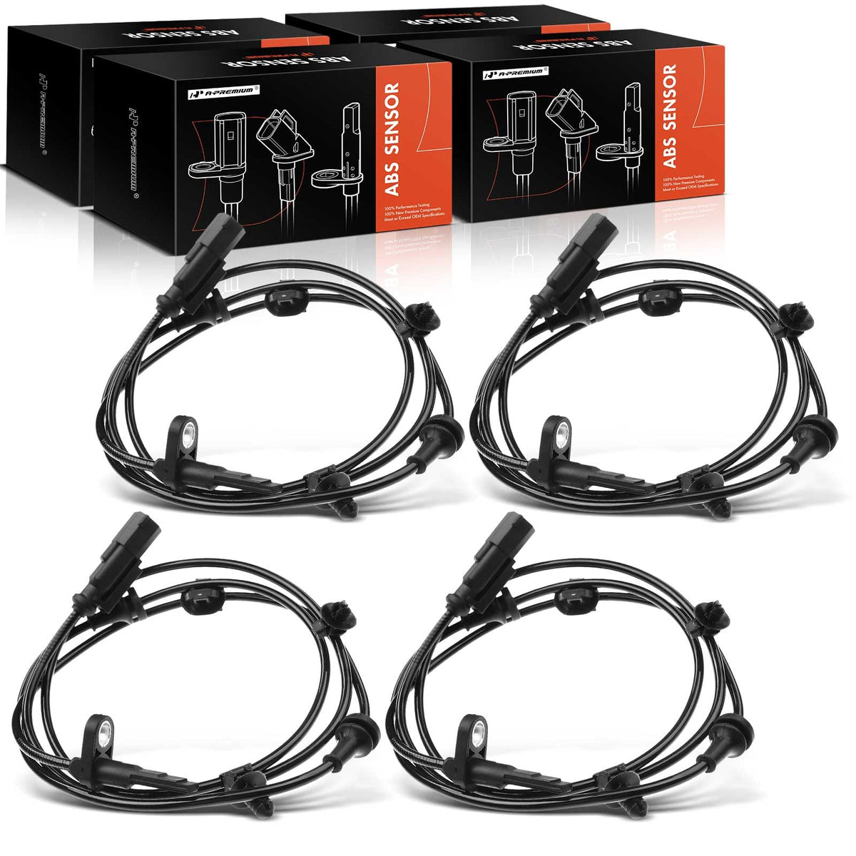 A-Premium ABS Wheel Speed Sensor Compatible with Ford & Lincoln