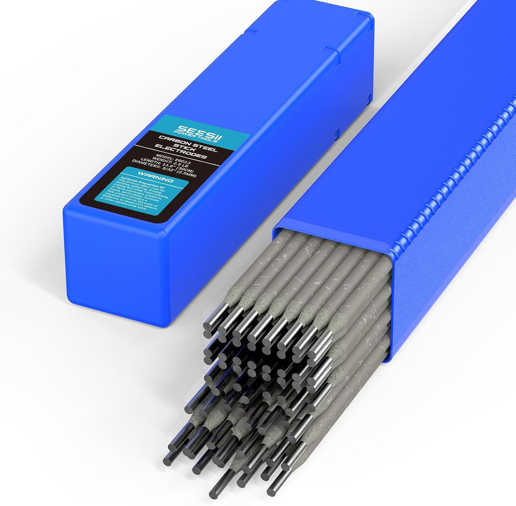 E6013 2.5LB 3/32'' Welding Rod Carbon Steel Stick Electrodes for Arc Welding, Welding Sticks for Home Repair