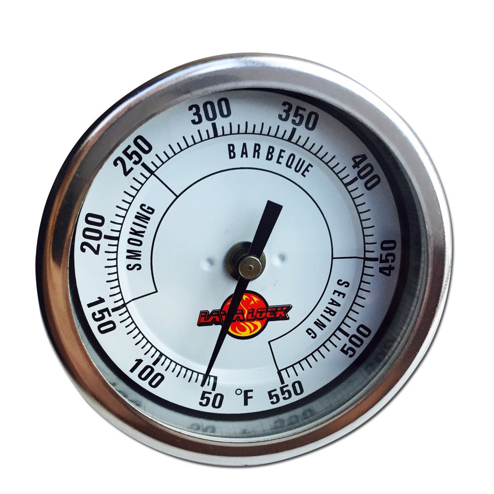 Long Stem Thermometer for Insulated BBQ smoker Cabinet 3in face 4 in stem