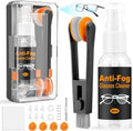 Glasses Cleaner Eyeglass Cleaning Kit with Anti Fog Spray, Microfiber Cloth | Streak-Free Cleaning Pads，Lens Wipes
