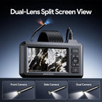 DEPSTECH Endoscope Camera with Light, Dual Lens Inspection Borescope 16.5FT
