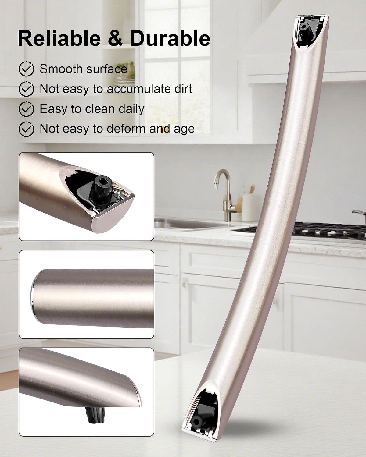 Microwave Door Handle Compatible with Samsung ME16A4021AS