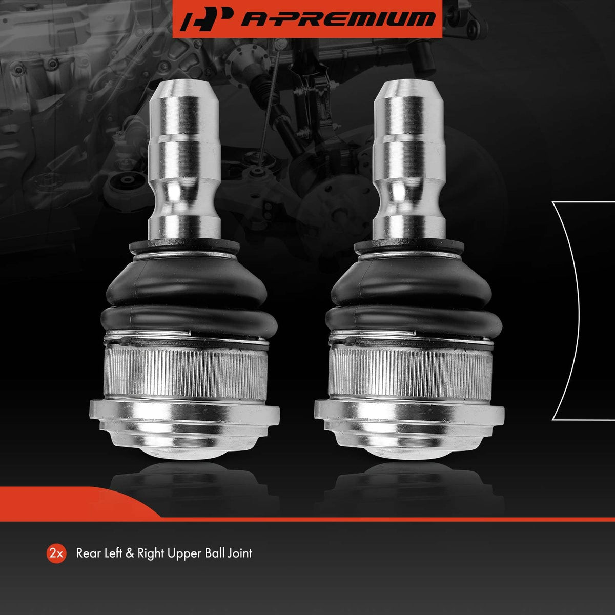 A-Premium Rear Upper Ball Joint, Compatible with Ford & Lincoln