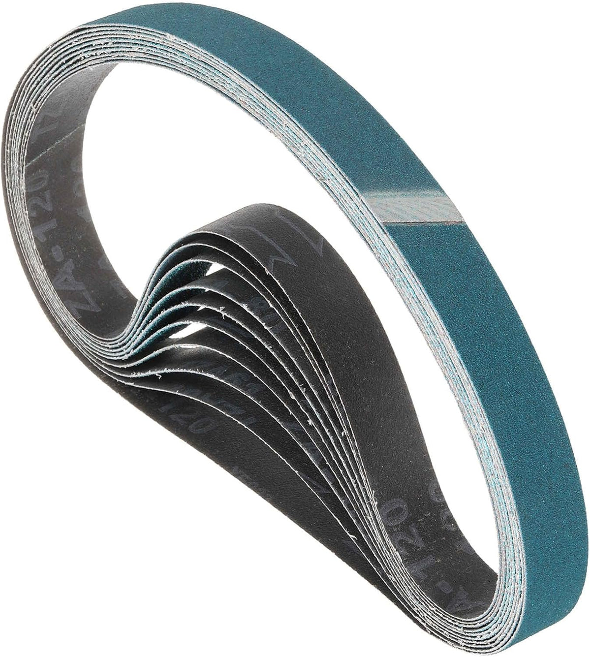 12 Pcs Sanding Belts 1 x 42 Inch 120 Grit Zirconia