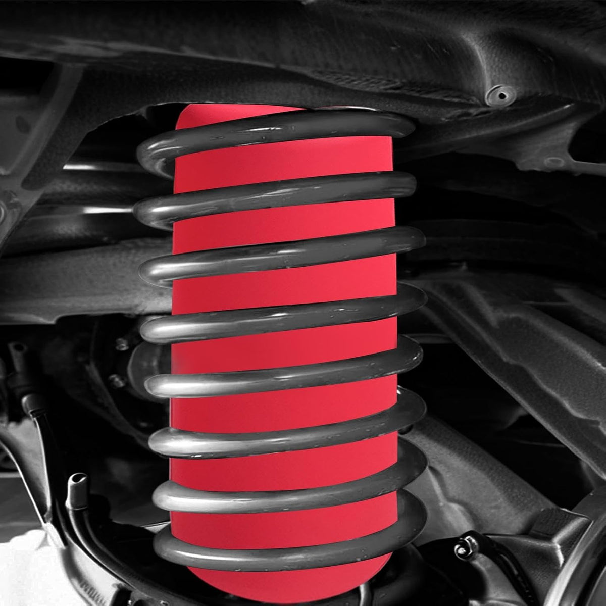 Air Spring Bags Suspension Kit Compatible with Chevy Avalanche 1500 Suburban Tahoe 4WD/RWD Escalade GMC Yukon XL Grand Marquis F/ord LTD OEM 60769 Up to 1,000 lbs