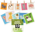Swedish Dishcloths for Kitchen Reusable,Cat,10 Packs