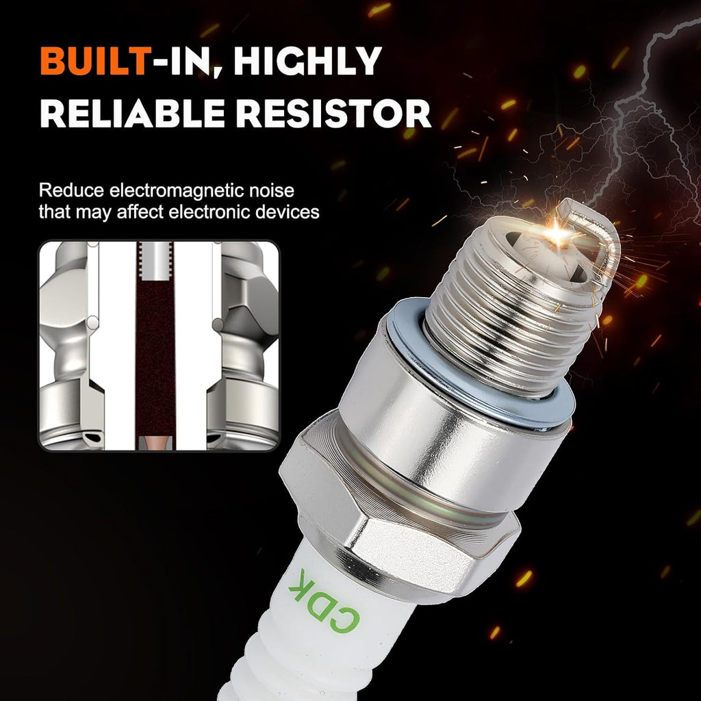 BPR6HS Spark Plug for Torch E6RTC NGK BPR6HS Toro 119-1961