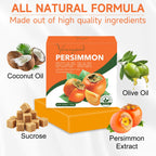 3 PCS Persimmon Soap for Body Odor Control, Old People Smell