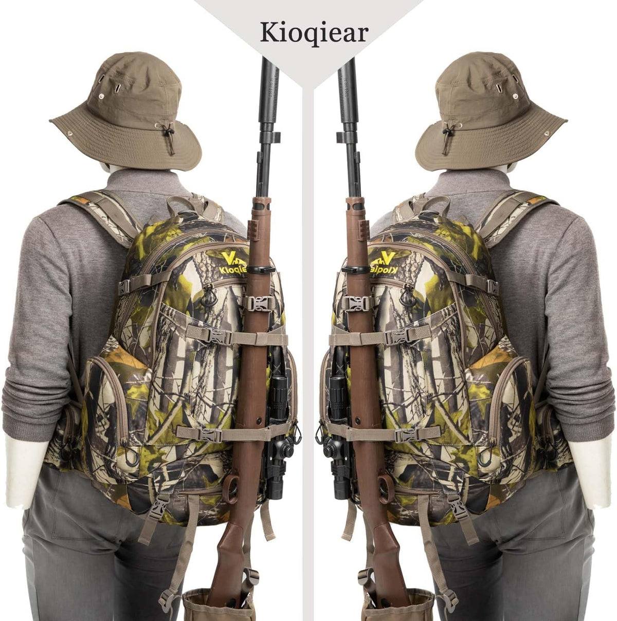 Hunting Backpack Outdoor Gear Hunting Daypack. | Durable Large Capacity Hunting with Rain Cover