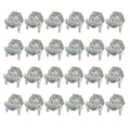 Zorveiio 3/8 Inch Clamp Type Cable Connectors, 24 Pack