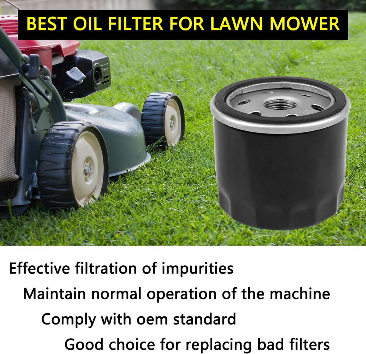 1205001S Oil Filter, for Kohler Engine Lawn Mower