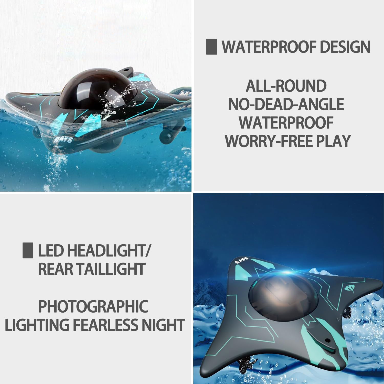 RC Boat with Camera - 6 CH Waterproof Remote Control Boat for Pools & Lakes, App Control for iOS & Android, Real-Time