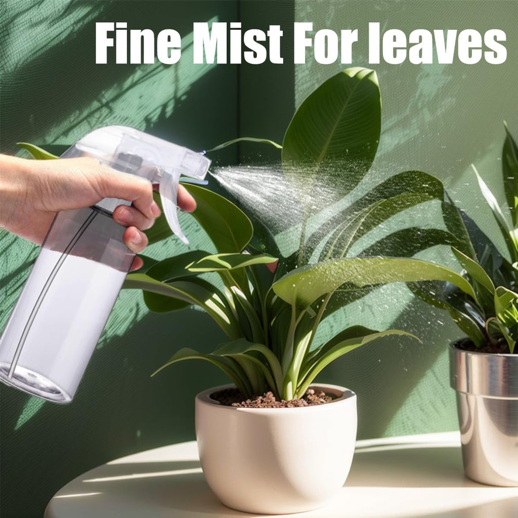 Spray Bottles - 16.9oz/2Pack - Premium Adjustable Spray Bottles for Cleaning - No Leak And Clog Mister Spray Bottle