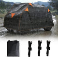 900D ATV Cover Outdoor Storage with Vents for Polaris Sportsman 500 550 | 91'' Large ATV Covers with 3 Wind-Proof