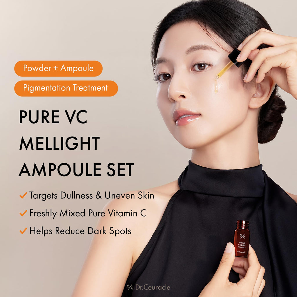 Pure Vitamin C Mellight Ampoule Set, 4 Week Program, 4 Counts