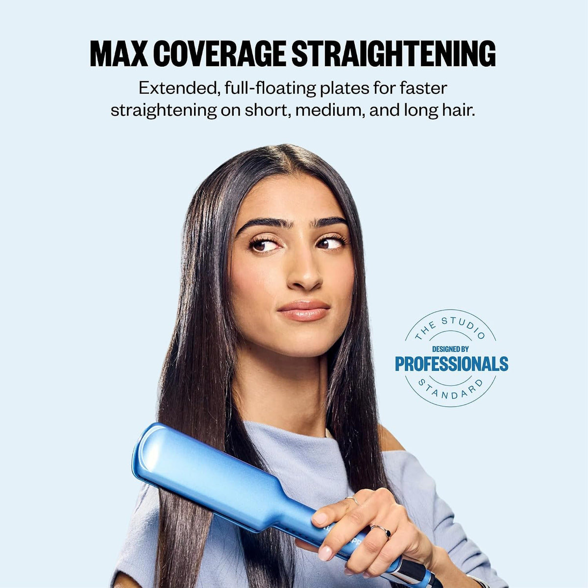 Nano Titanium Ultra-Sleek Hair Straightener, Flat Iron for All Hair Types