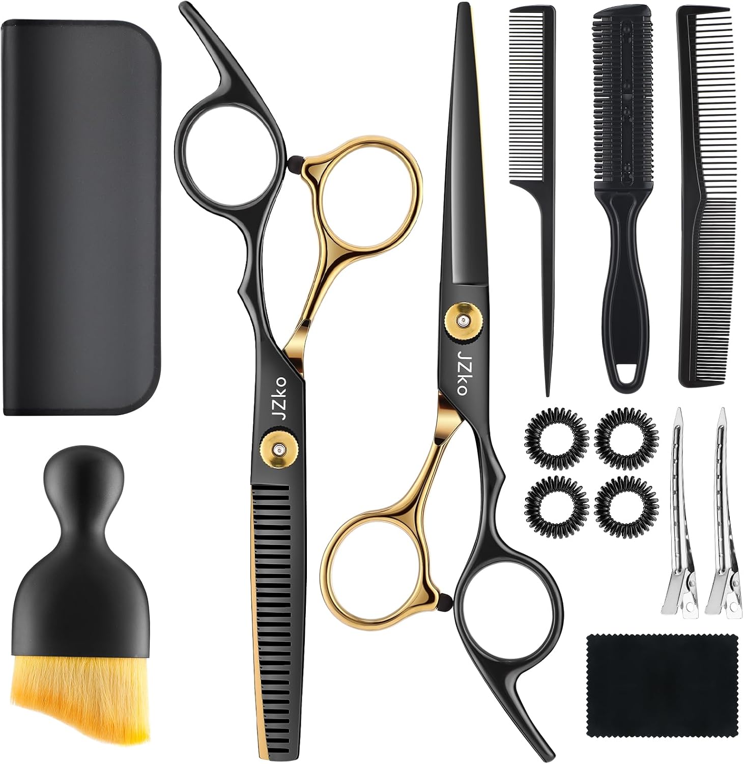 Hair Cutting Scissors Shears Kit, 6.7”Barber Shears, Professional Thinning Shears for Hair Cutting & Haircut Scissors