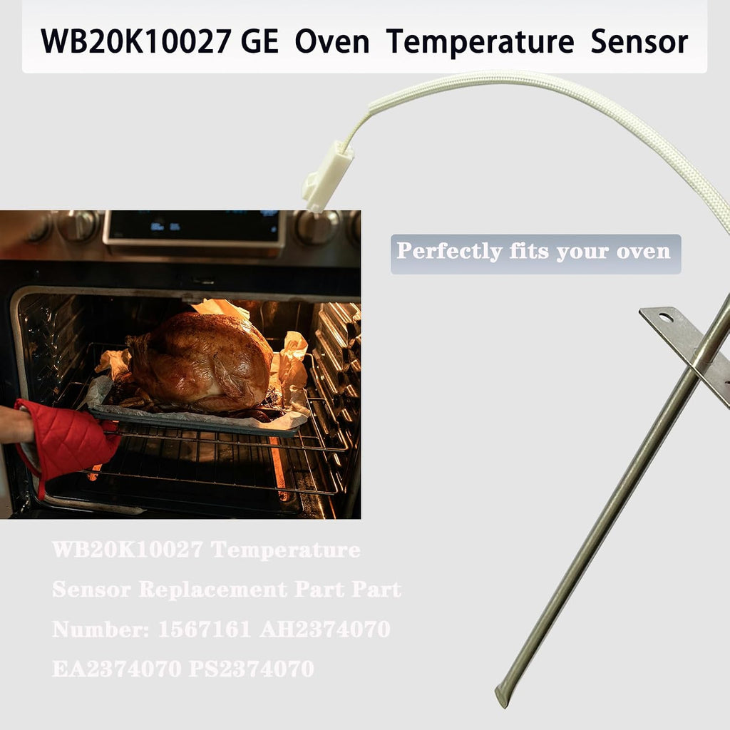 OEM WB20K10027 GE Range Oven Temperature Sensor Probe Easy to Install
