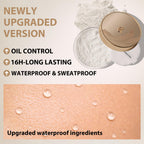 Matte Loose Setting Powder, Lightweight Oil-control and Long Lasting Translucent Face Powder, Talc-free, Smooths