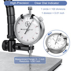 Precision Dial Indicator 0-1", Resolution: 0.001", with Case