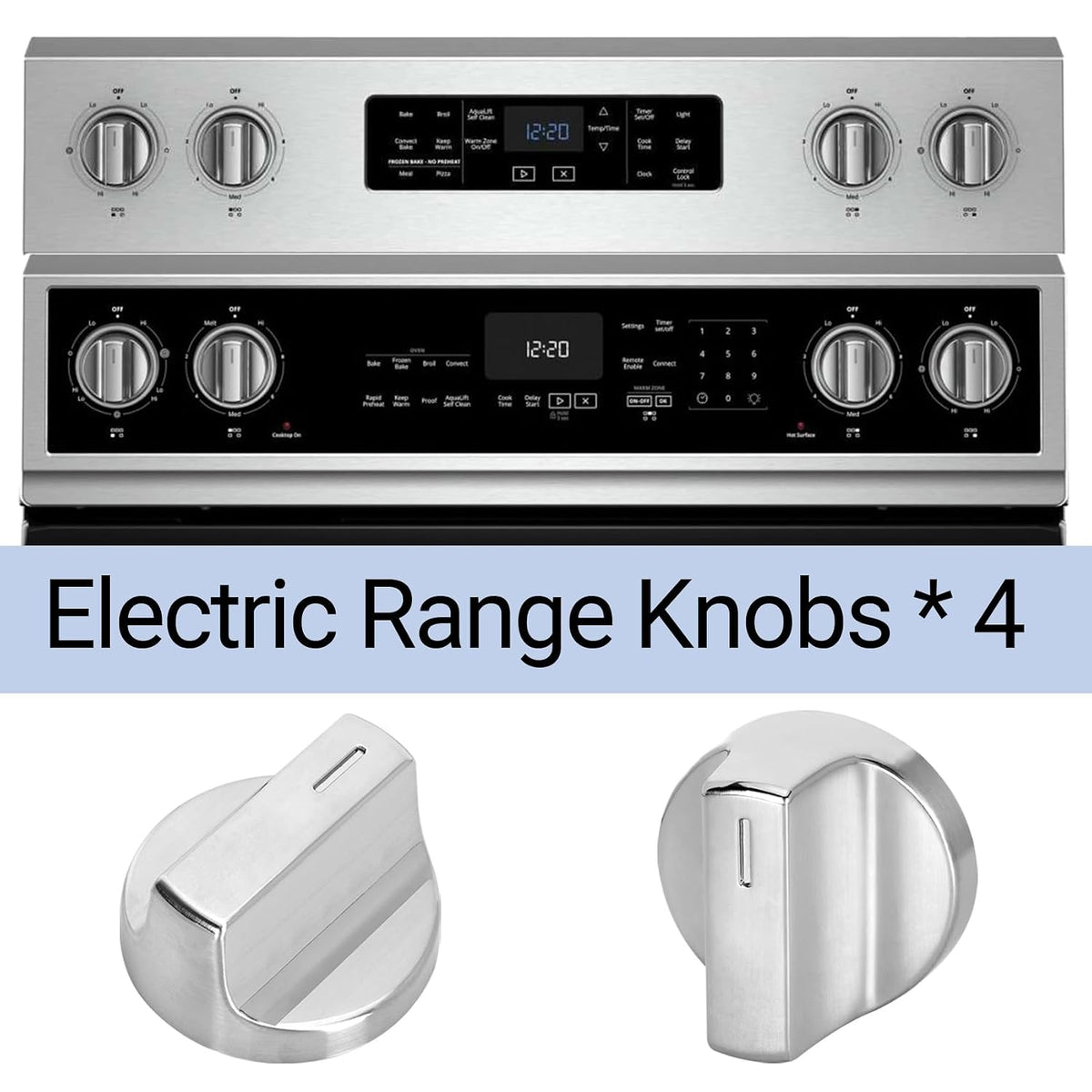 WFE775H0HZ0 WFE775H0HZ1 WFE775H0HZ2 Knobs for Electric Range W10917219 Part