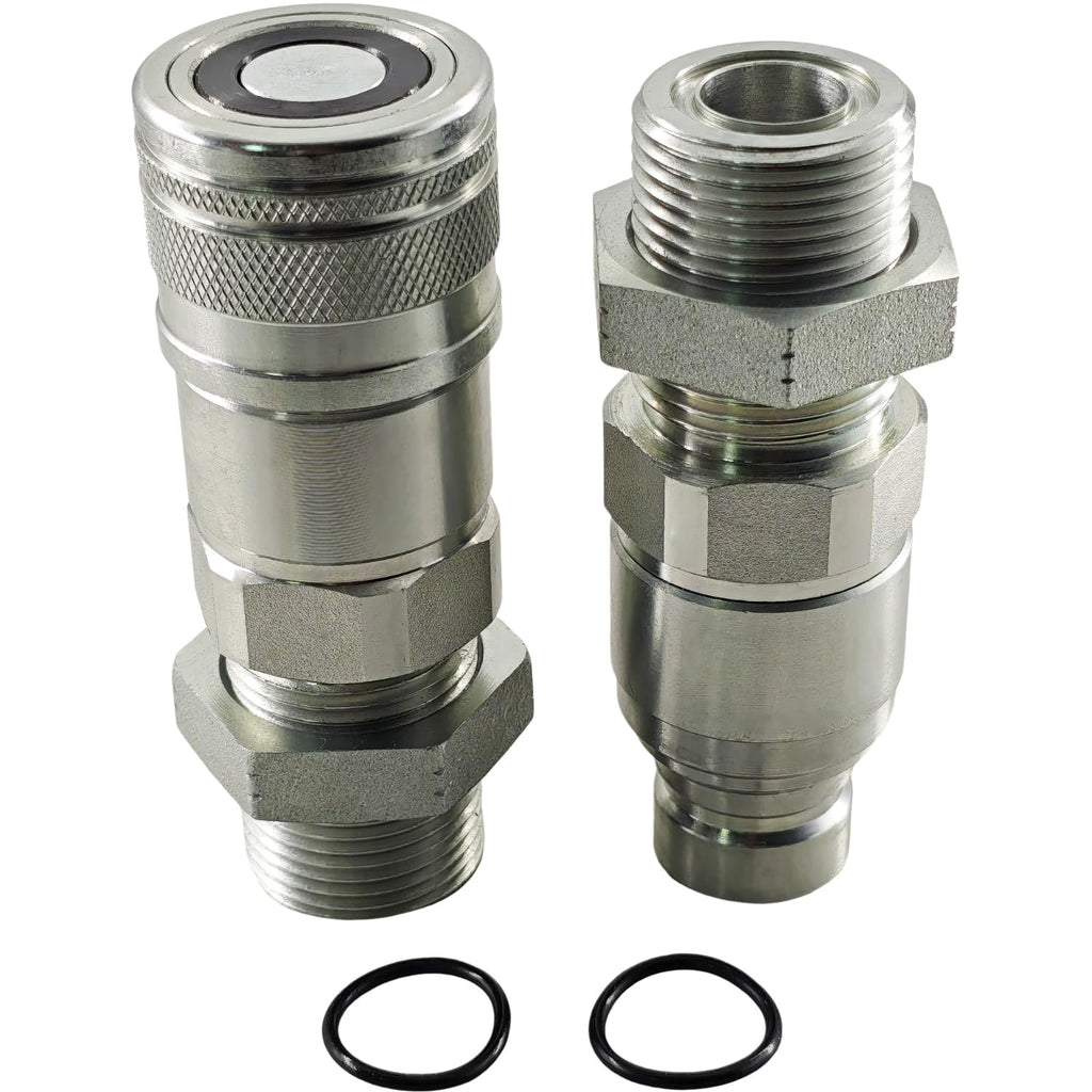 SPJIUQI Hydraulic Quick-Connect Coupler KV13884 AT312877 for John Deere 332