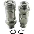 SPJIUQI Hydraulic Quick-Connect Coupler KV13884 AT312877 for John Deere 332