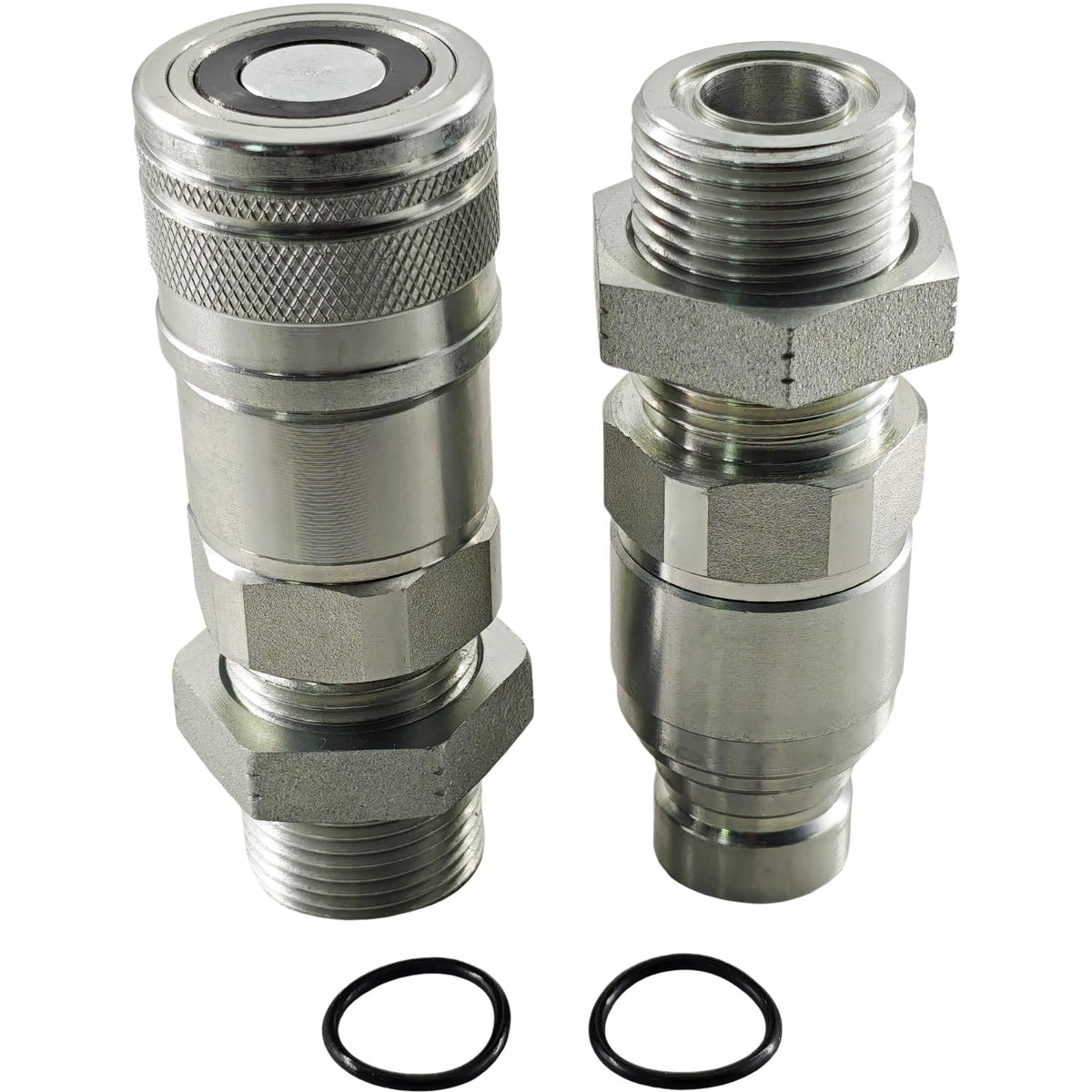 SPJIUQI Hydraulic Quick-Connect Coupler KV13884 AT312877 for John Deere 332