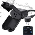 PQR10 Outdoor Smart Plug Waterproof IP66, WiFi Plug Compatible with Alexa & Google Assistant, Smart Outdoor Outlet